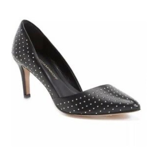 Rebecca Minkoff Shoes - Rebecca Minkoff Black Studded Heels Size 7